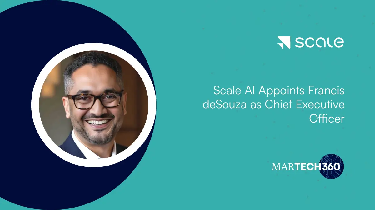 Scale AI Appoints Francis deSouza as Chief Executive Officer