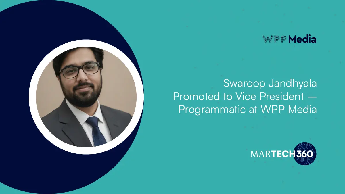 Swaroop Jandhyala Promoted to Vice President - Programmatic at WPP Media