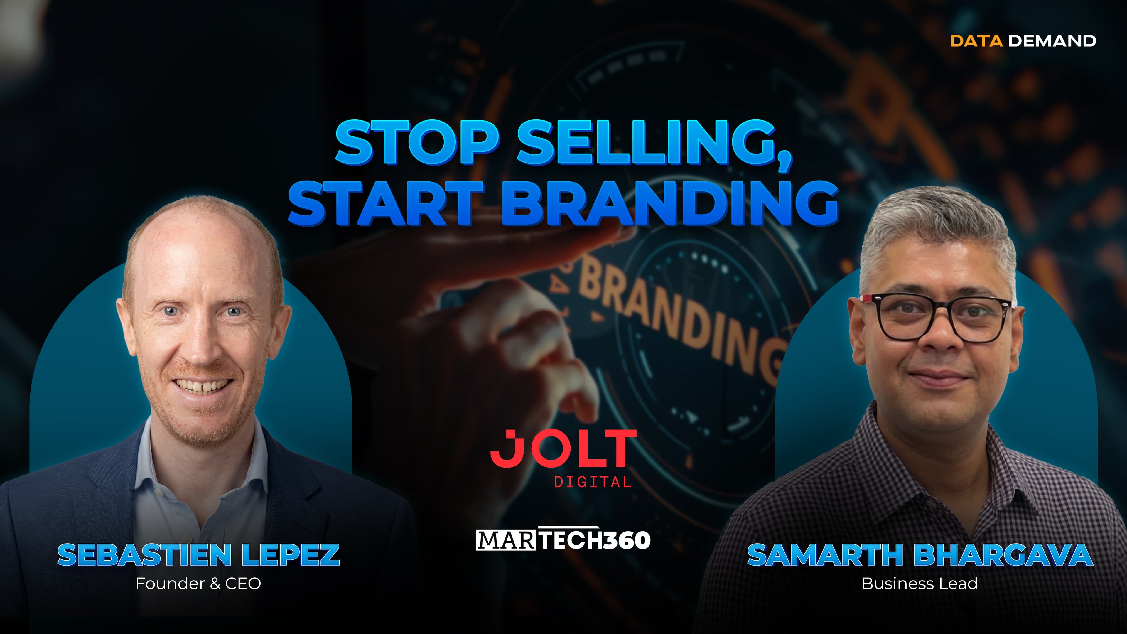 MarTech360 Podcast with Sebastian Lepez, Founder and CEO of JOLT Digital