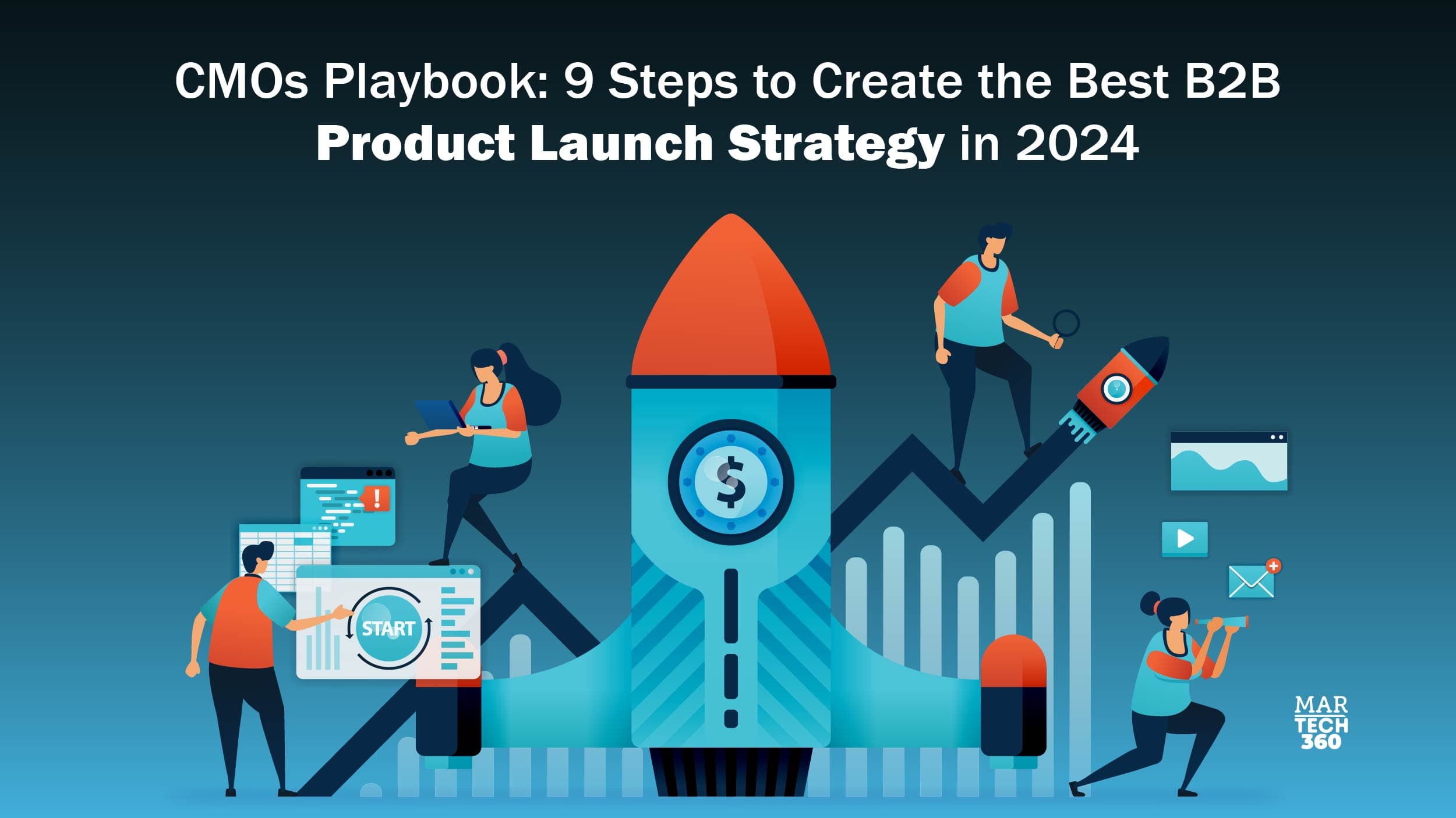 CMOs Playbook: 9 Steps to Create the Best B2B Product Launch Strategy in 2024