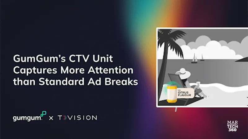 Revolutionising CTV Advertising: GumGum's In-Video Units Yield 30% Higher Attention Rate than Traditional Ads