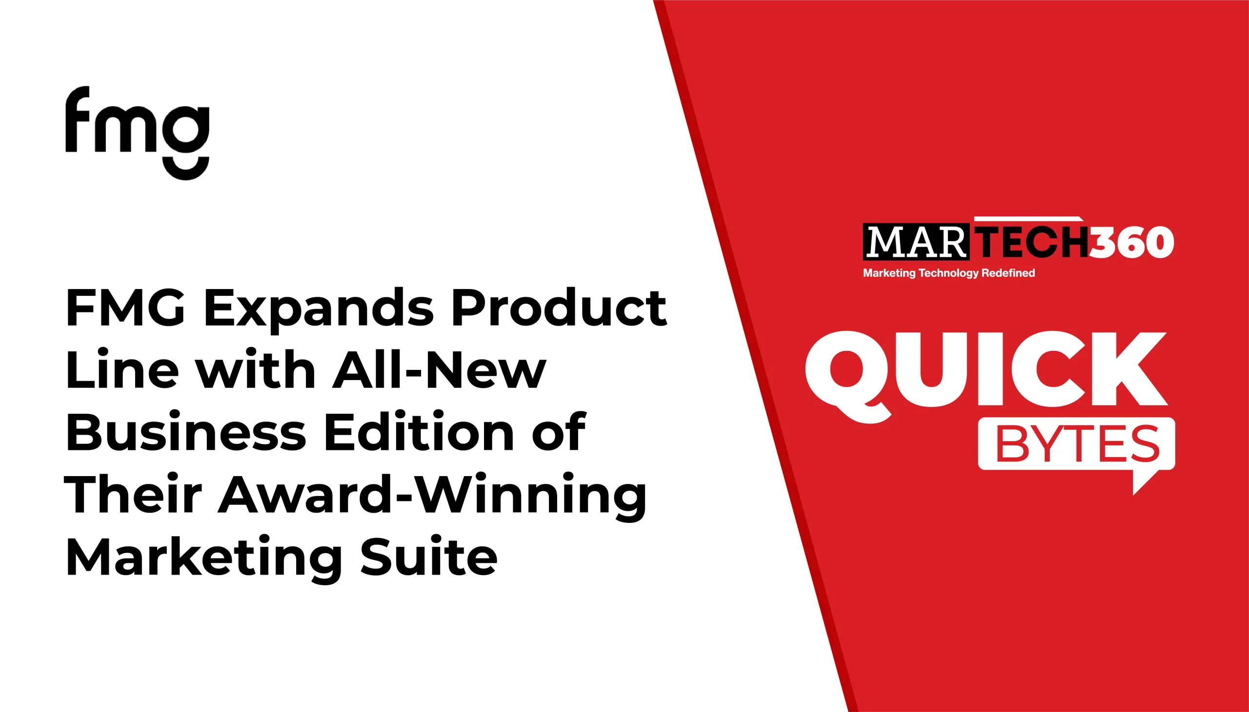 FMG Extends Product Line with All-New Business Edition of Their Robust Marketing Suite