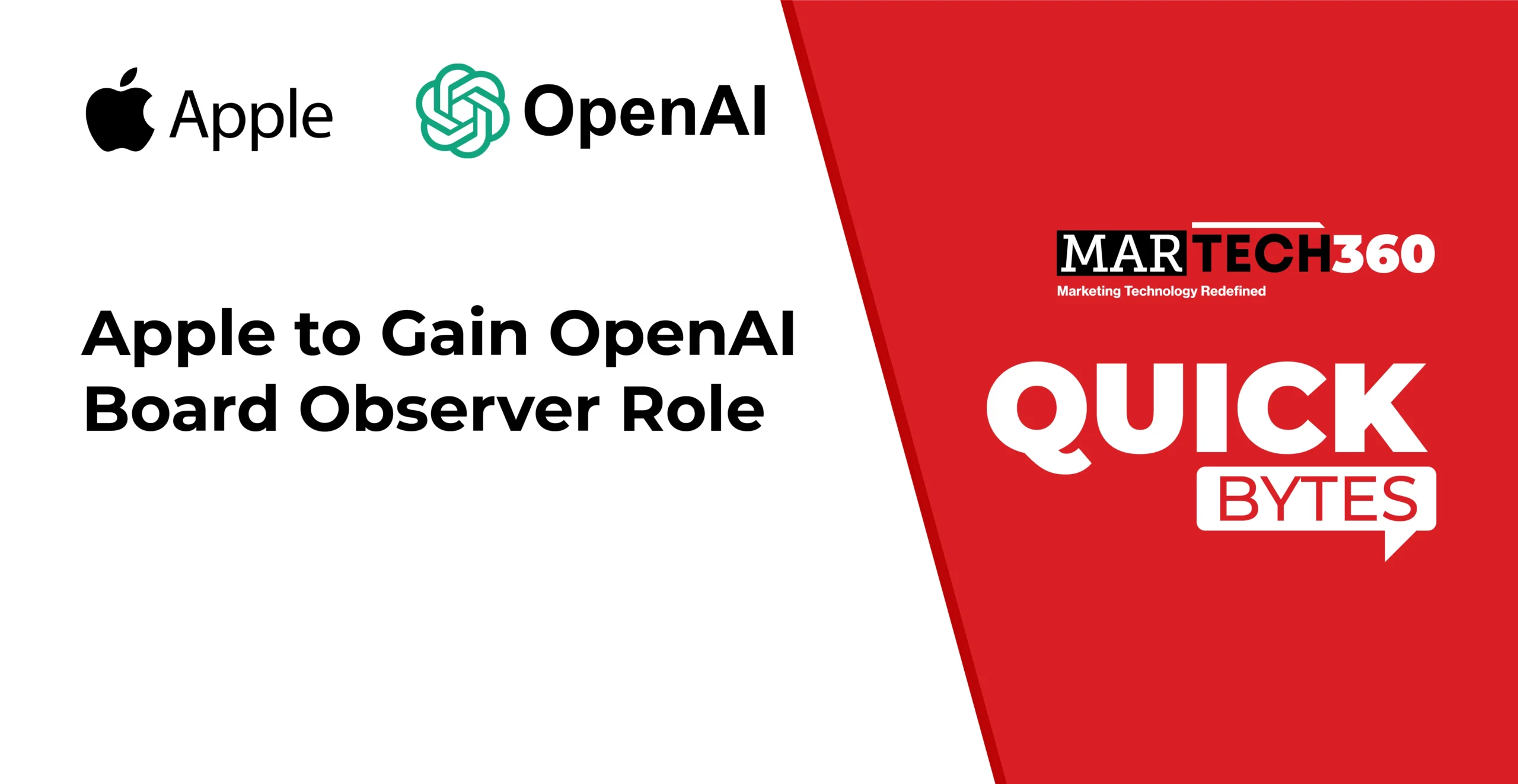 Apple to Gain OpenAI Board Observer Role