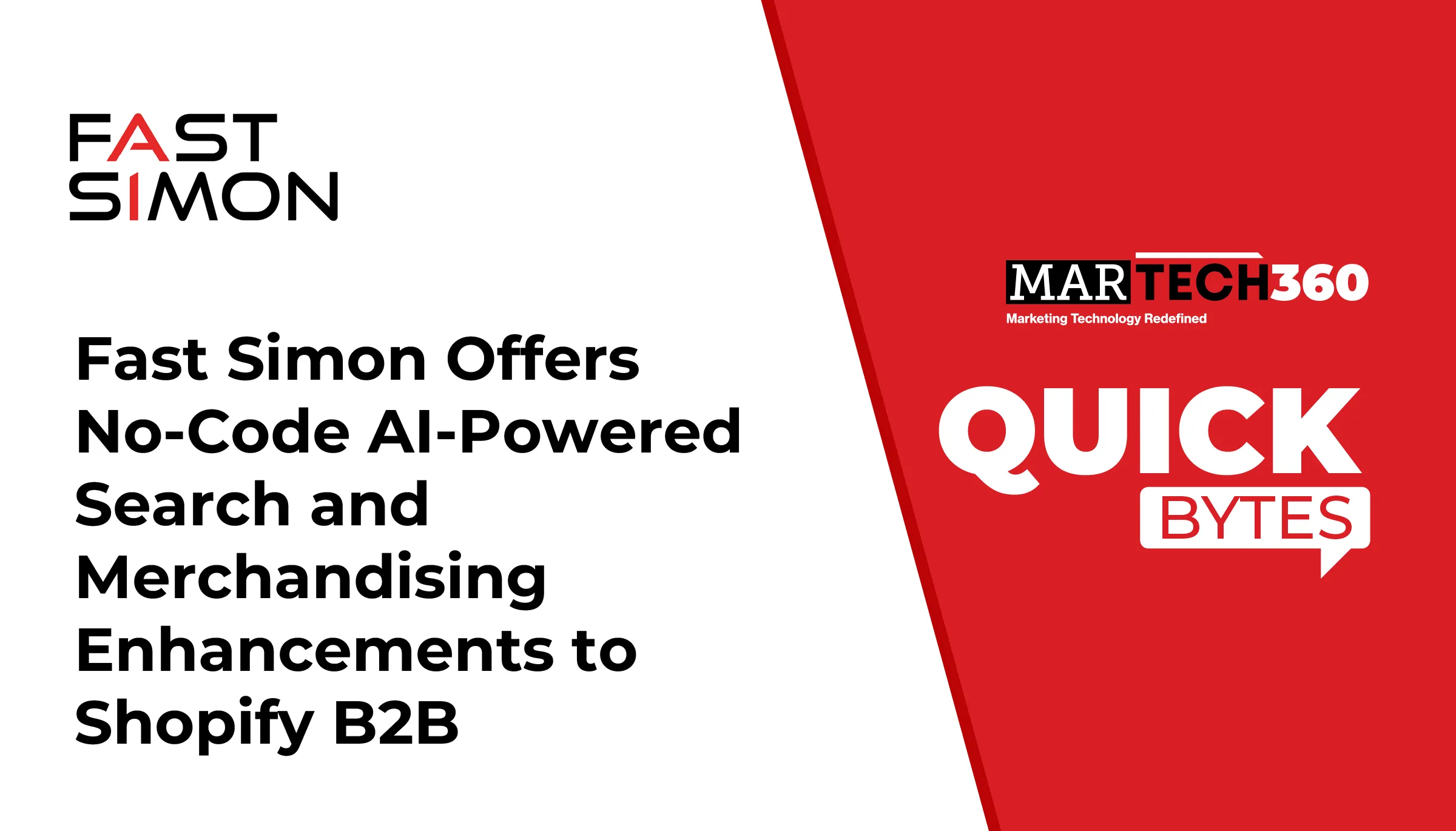Fast Simon Offers No-Code AI-Powered Search and Merchandising Enhancements to Shopify B2B
