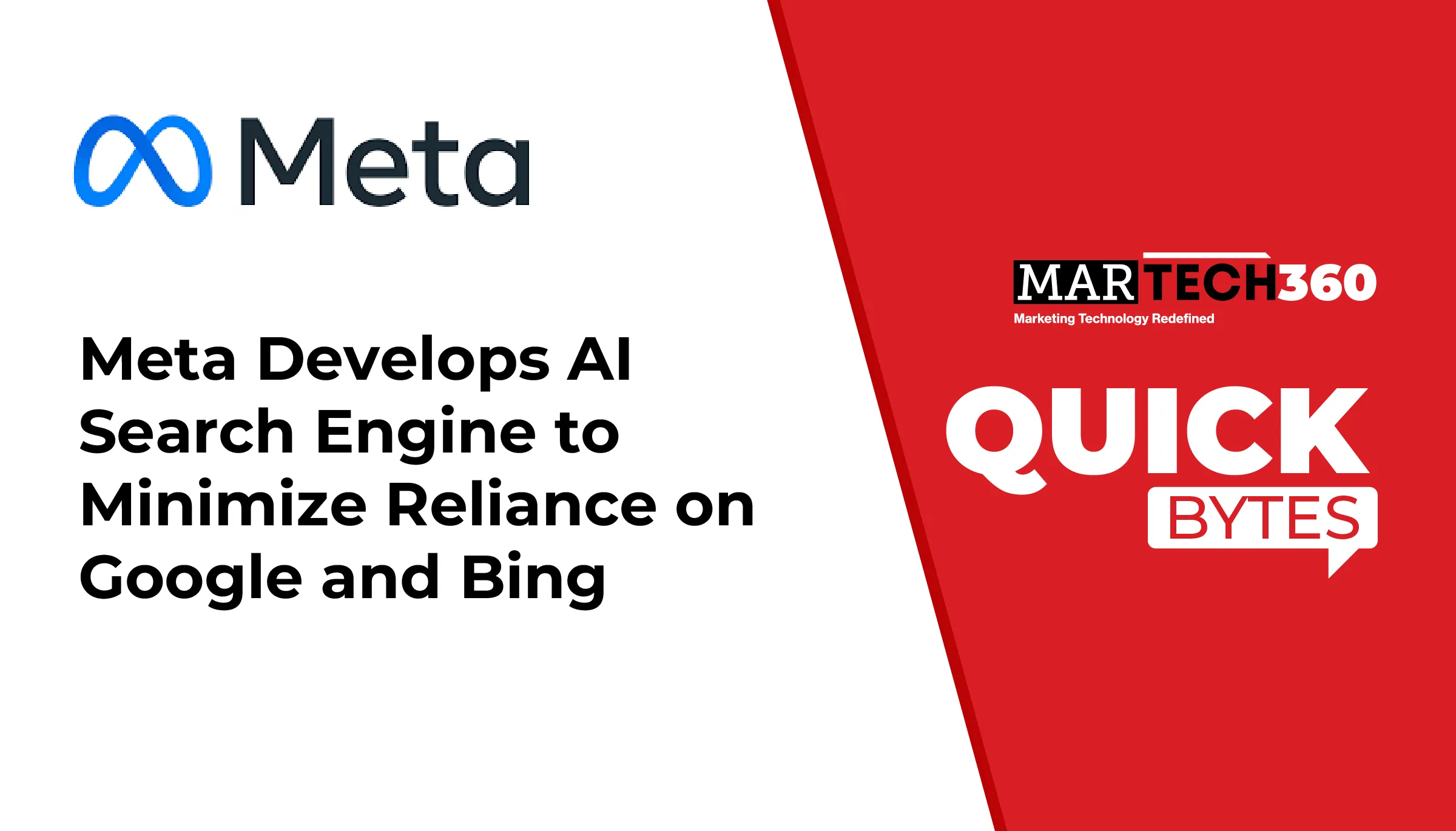 Meta Develops AI Search Engine to Minimize Reliance on Google and Bing