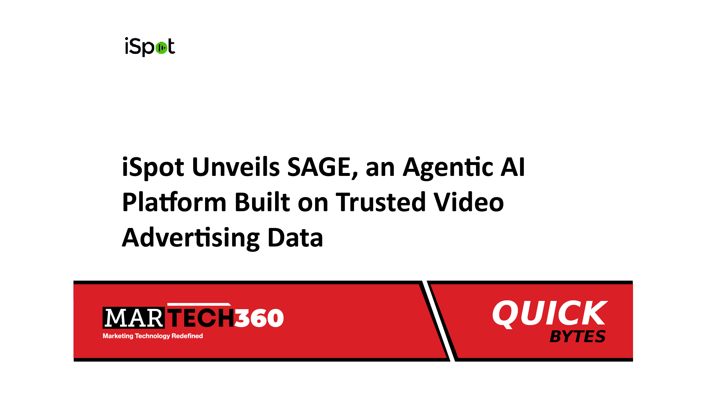 iSpot Unveils SAGE, an Agentic AI Platform Built on Trusted Video Advertising Data