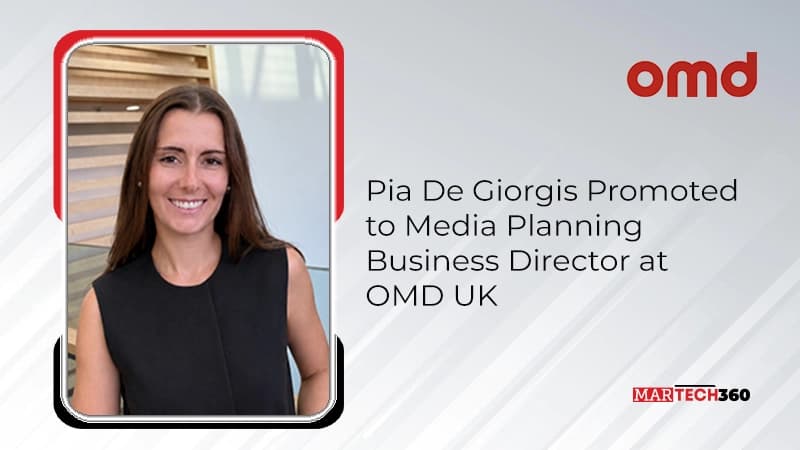 Pia De Giorgis Promoted to Media Planning Business Director at OMD UK