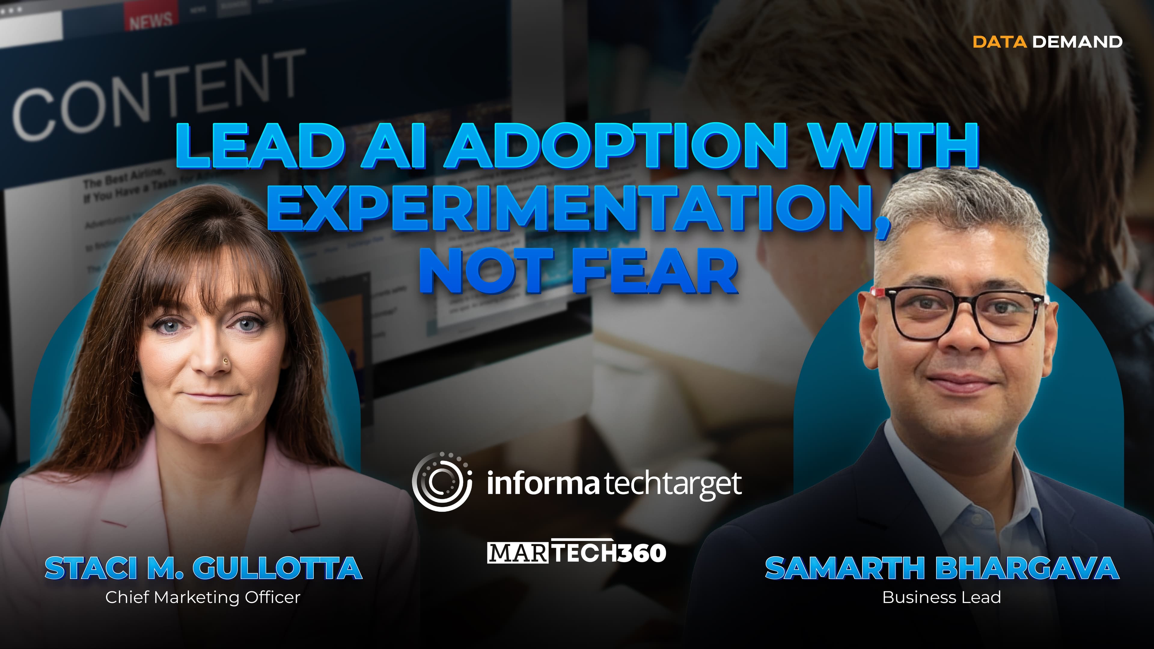 MarTech360 Podcast with Staci Gullotta, Chief Marketing Officer at Informa TechTarget 