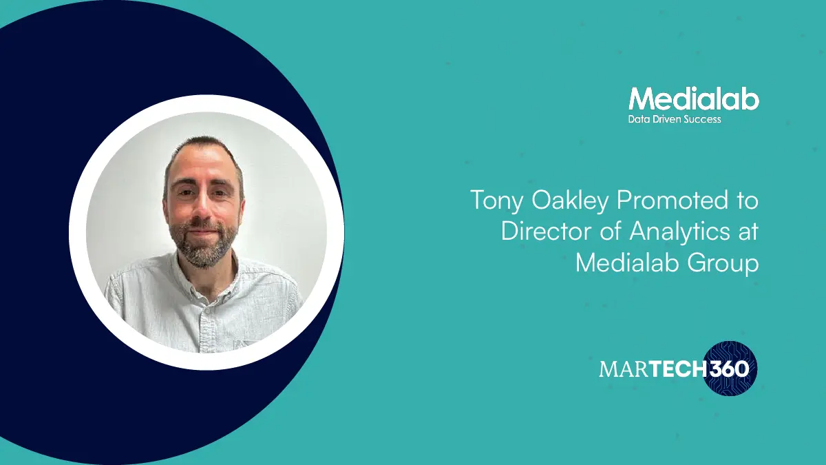 Tony Oakley Promoted to Director of Analytics at Medialab Group