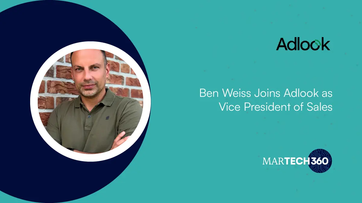 Ben Weiss Joins Adlook as Vice President of Sales