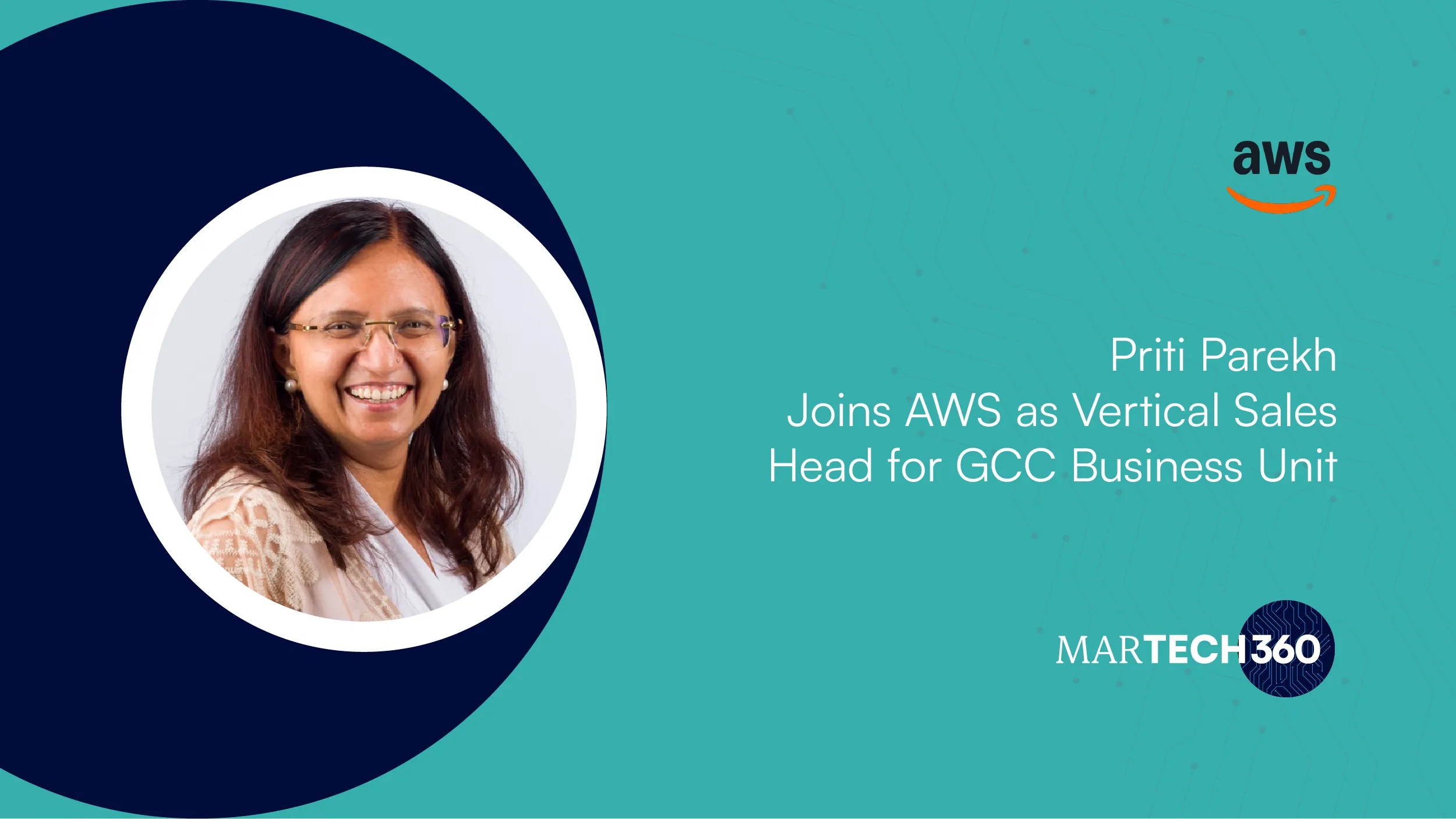 Priti Parekh Joins AWS as Vertical Sales Head for GCC Business Unit
