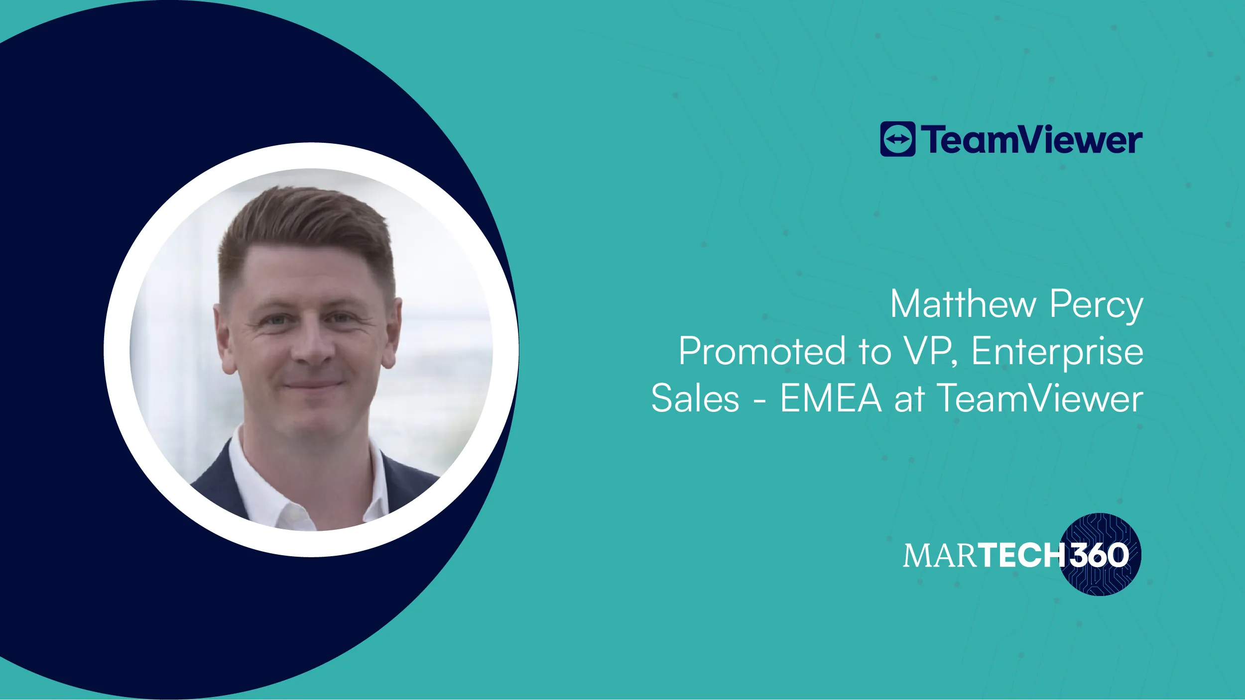 Matthew Percy Promoted to VP, Enterprise Sales - EMEA at TeamViewer