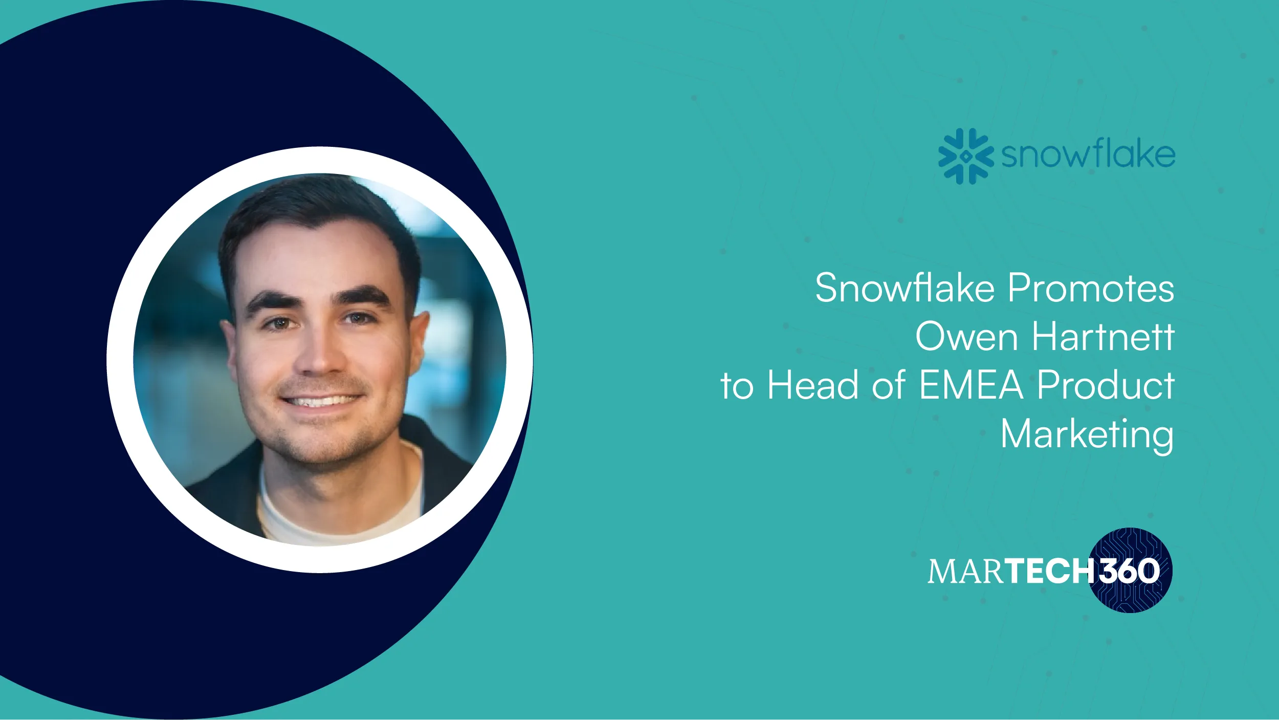 Snowflake Promotes Owen Hartnett to Head of EMEA Product Marketing