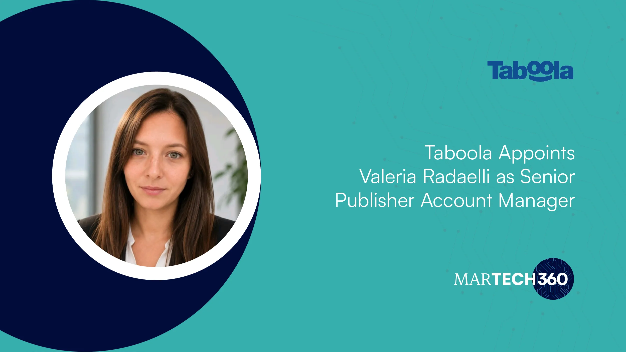 Taboola Appoints Valeria Radaelli as Senior Publisher Account Manager