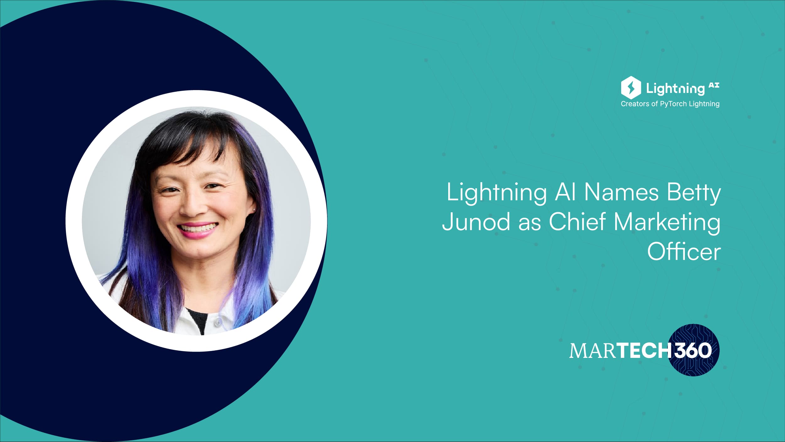 Lightning AI Names Betty Junod as Chief Marketing Officer