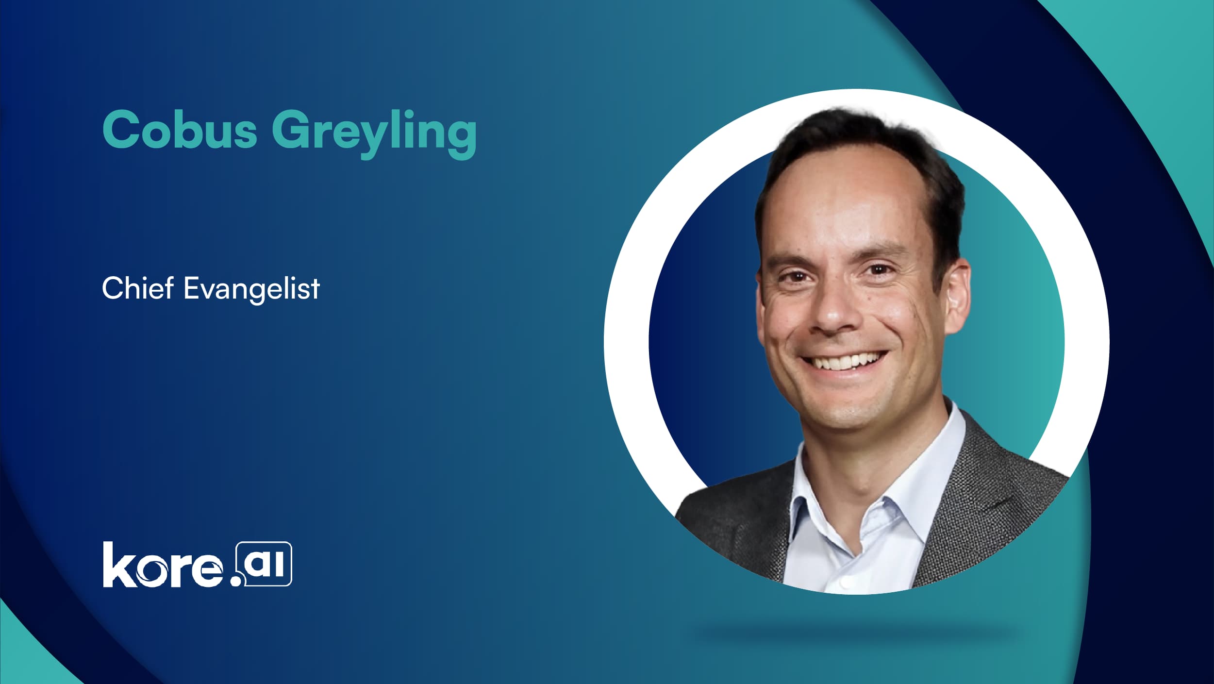 MarTech360 Interview with Cobus Greyling, Chief Evangelist at Kore.ai