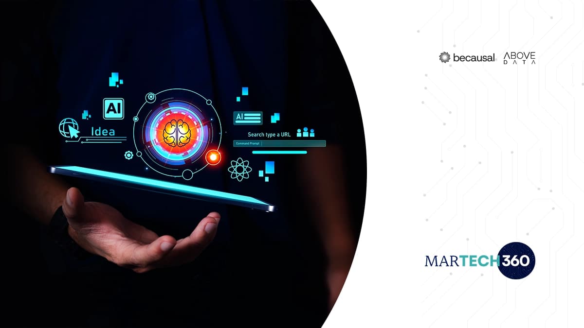 Becausal Partners with Above Data to Prepare Audience Portfolios for AI-Assisted Marketing