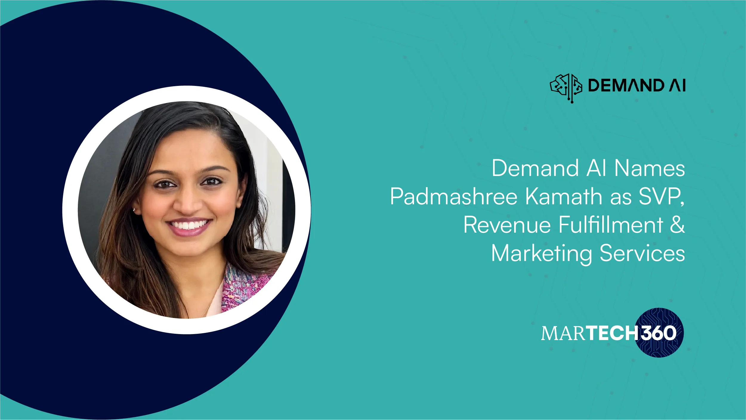 Demand AI Names Padmashree Kamath as SVP, Revenue Fulfillment & Marketing Services