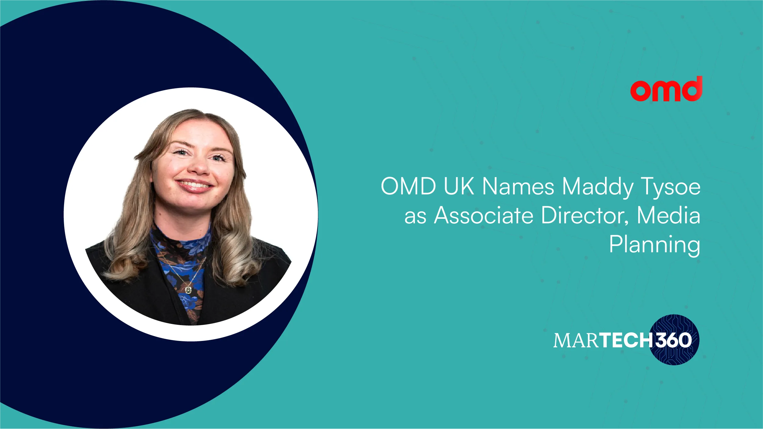 OMD UK Names Maddy Tysoe as Associate Director, Media Planning