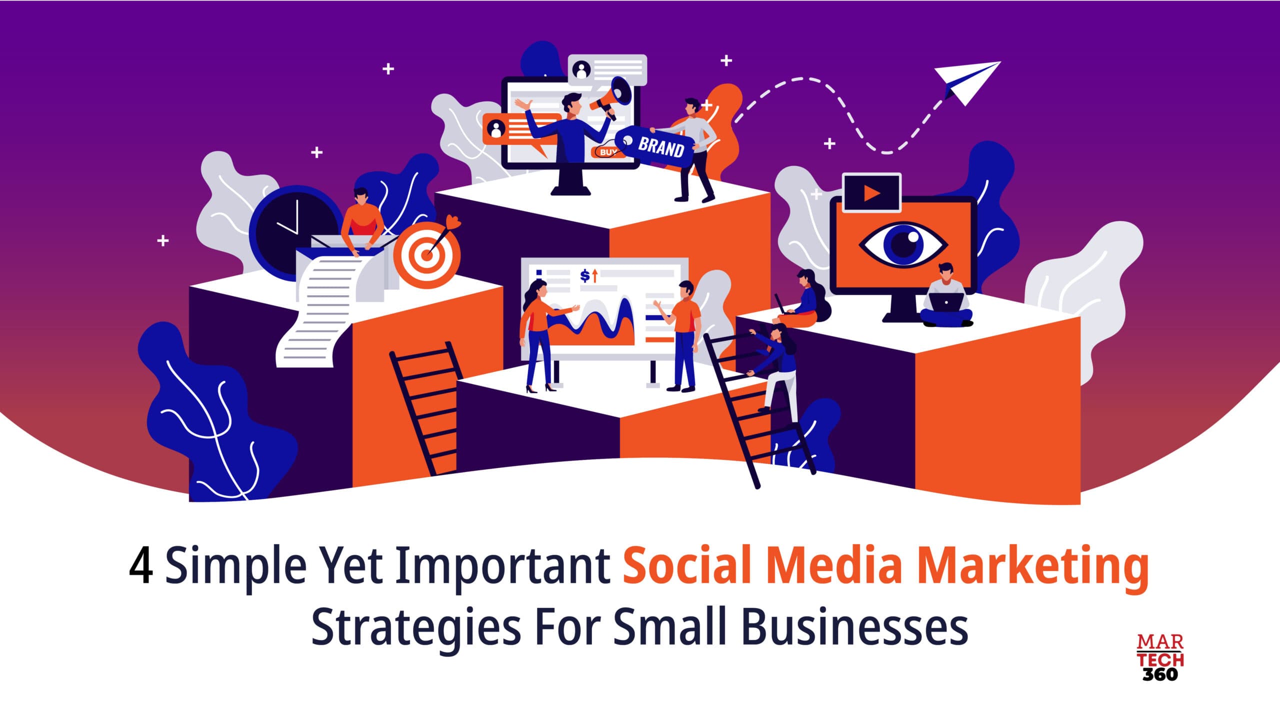 4 Simple yet Important Social Media Marketing Strategies for Small Businesses