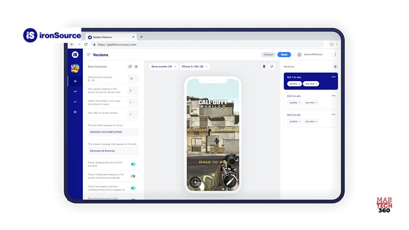 ironSource Announces Mediation Partnership With Tilting Point