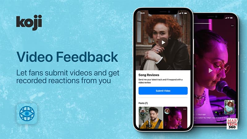 Creator Economy Platform Koji Announces "Video Feedback" App