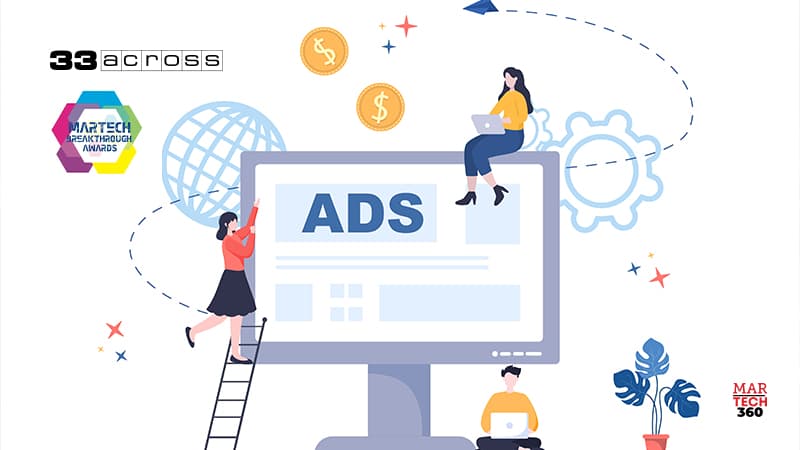 33Across Wins 'AdTech Innovation Award' in 2023 MarTech Breakthrough Awards Program