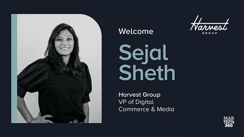 Harvest Group Hires VP of Digital Commerce & Media, Sejal Sheth