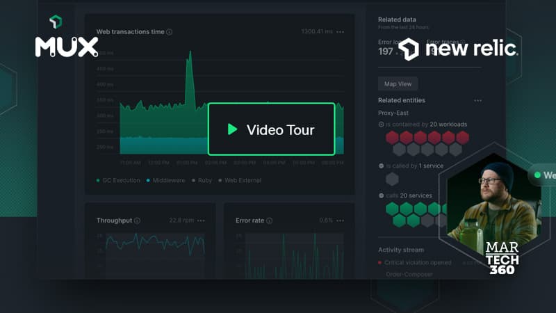 Mux Announces Integration with New Relic for All-in-One Streaming Video Observability