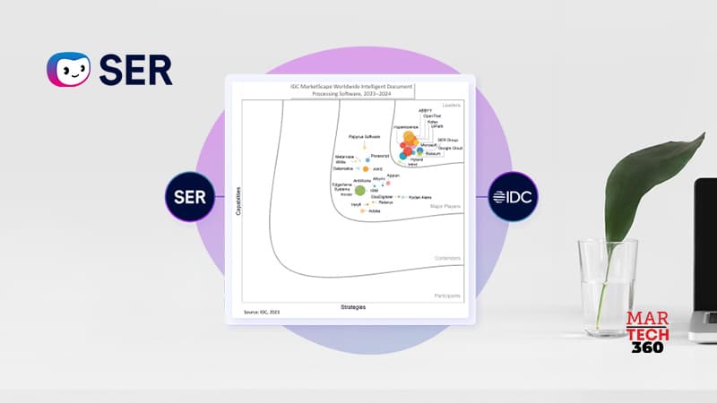 SER named a Leader in the IDC MarketScape for Intelligent Document Processing Software 2023
