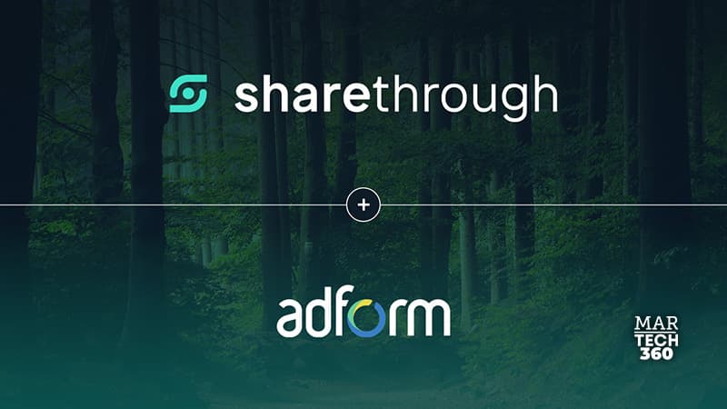 Sharethrough and Adform Announce Direct Integration to Increase Media Buying Power and Enhance Sustainability for Ad Buyers