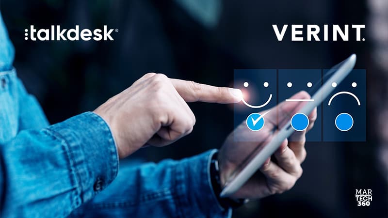 Talkdesk announces a deeper partnership with Verint to help contact centers increase customer experience automation and better manage workforce needs with artificial intelligence