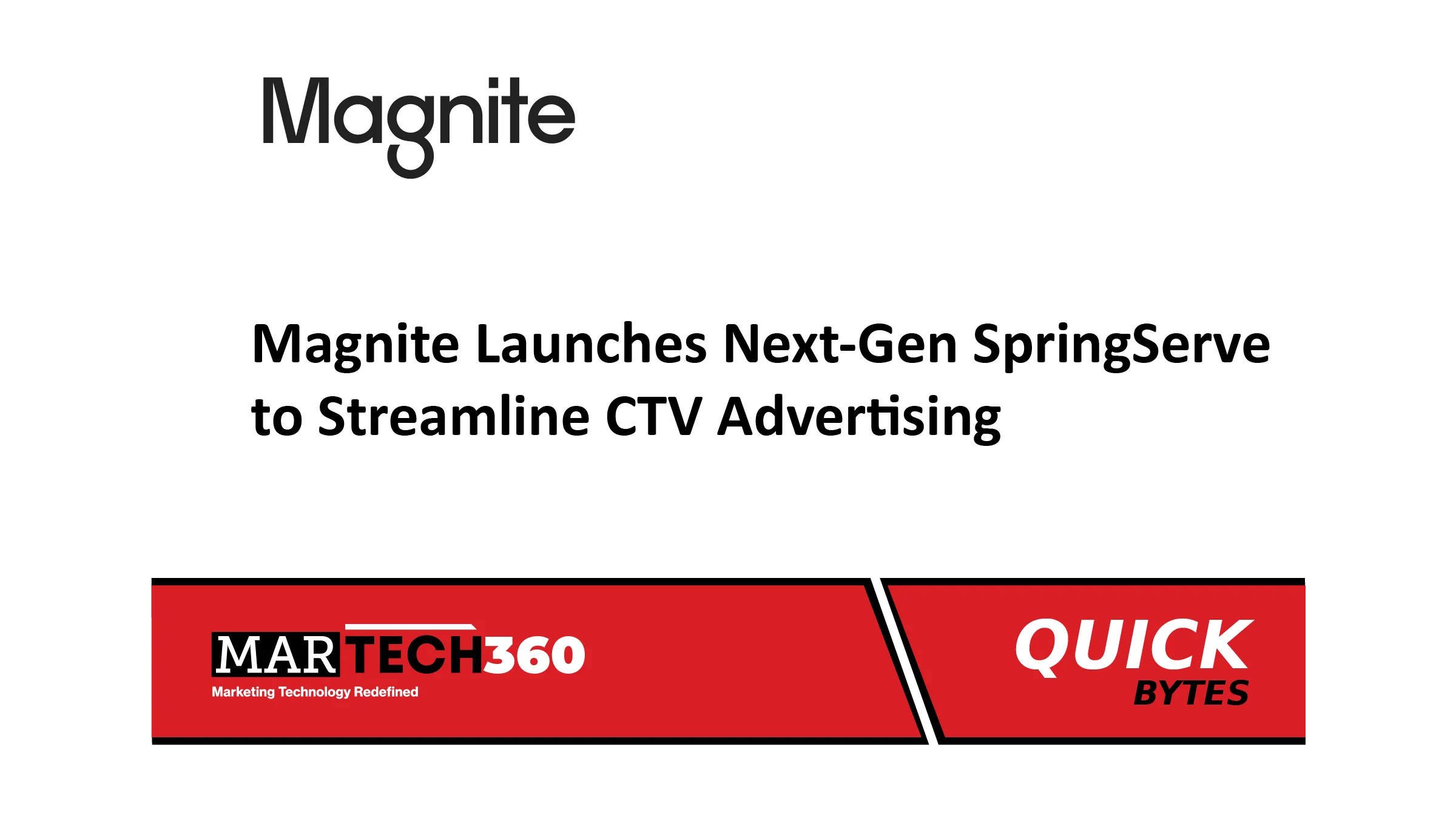 Magnite Launches Next-Gen SpringServe to Streamline CTV Advertising