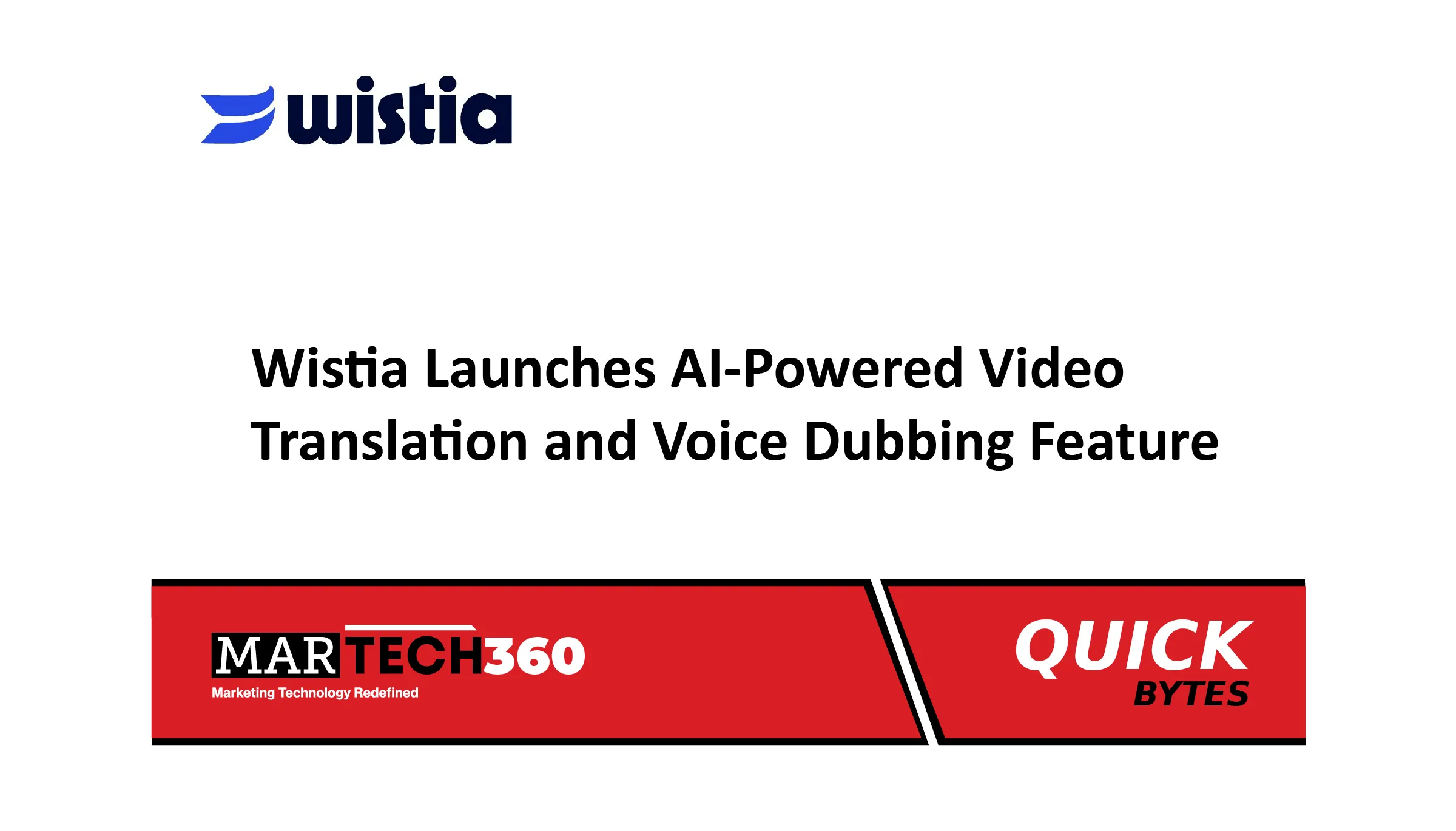 Wistia Launches AI-Powered Video Translation and Voice Dubbing Feature