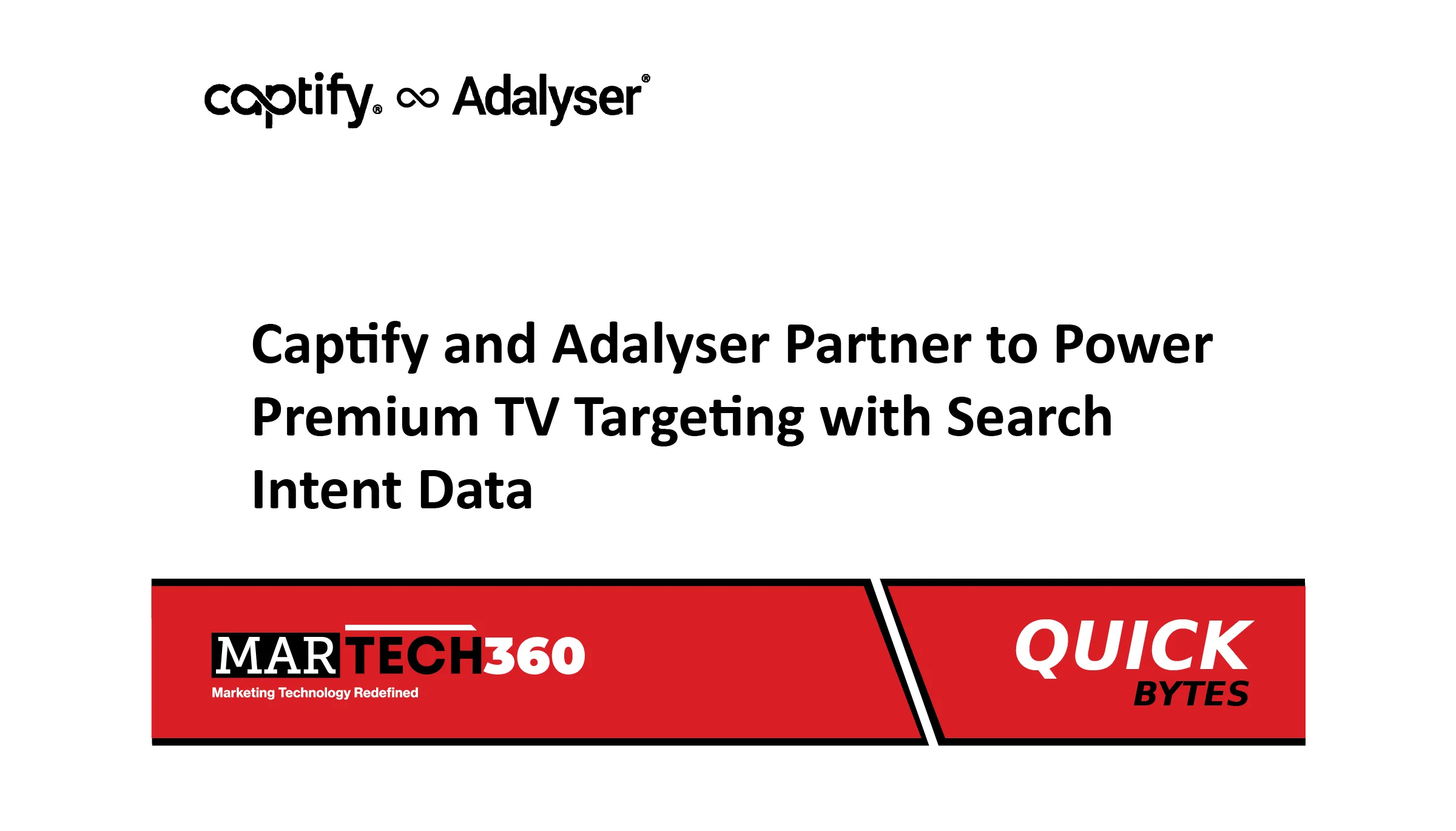 Captify and Adalyser Partner to Power Premium TV Targeting with Search Intent Data