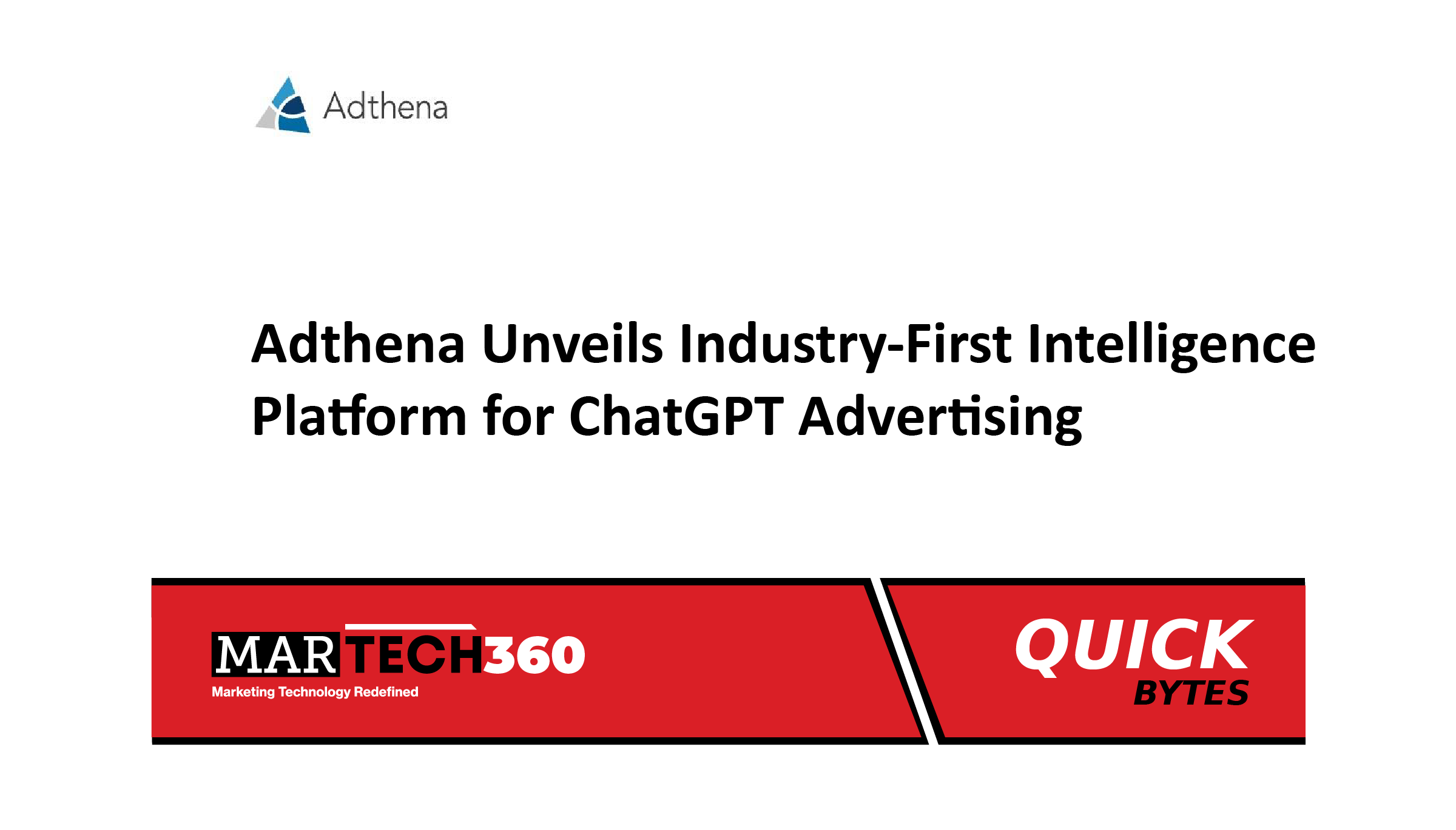Adthena Unveils Industry-First Intelligence Platform for ChatGPT Advertising