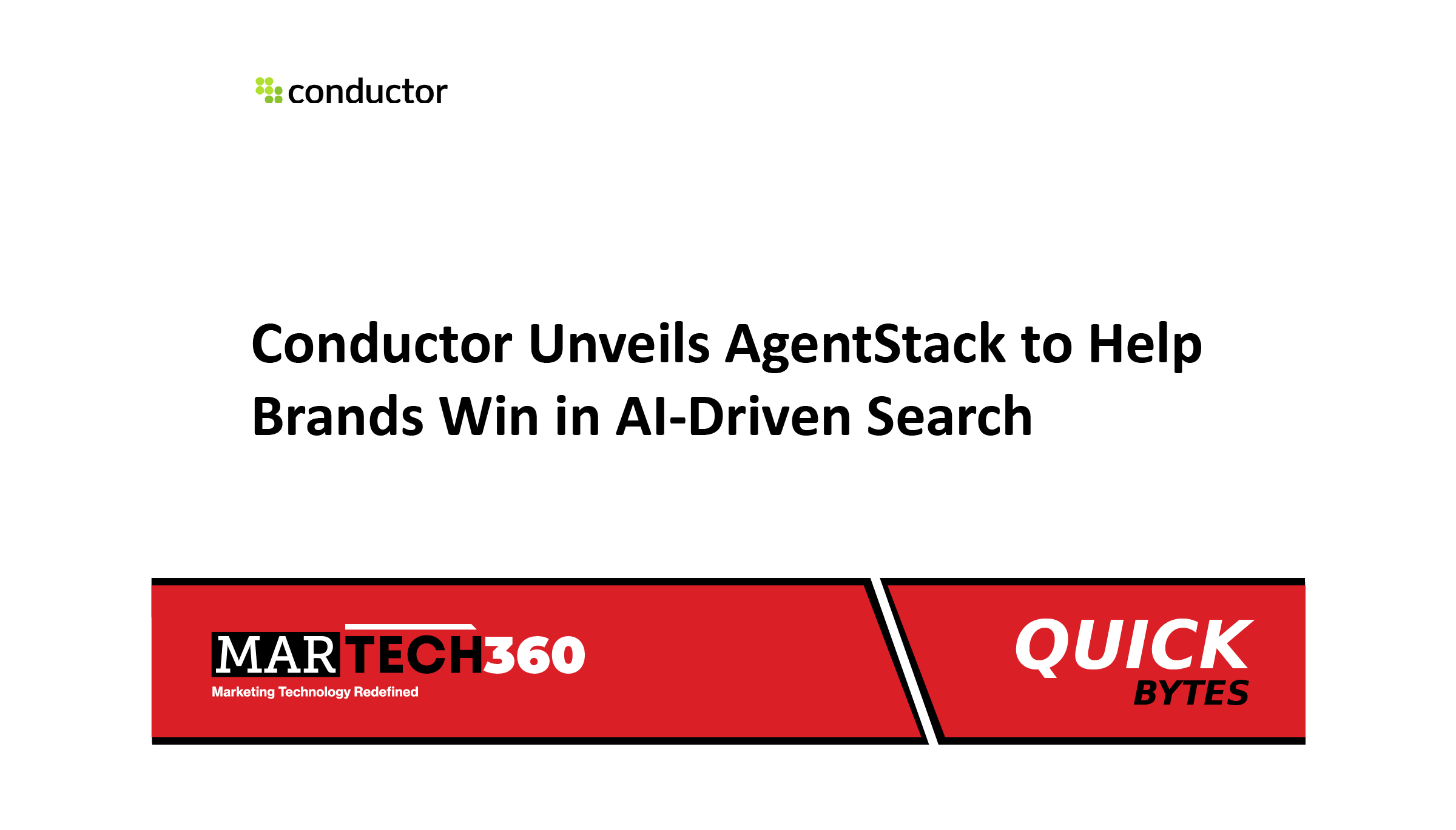 Conductor Unveils AgentStack to Help Brands Win in AI-Driven Search