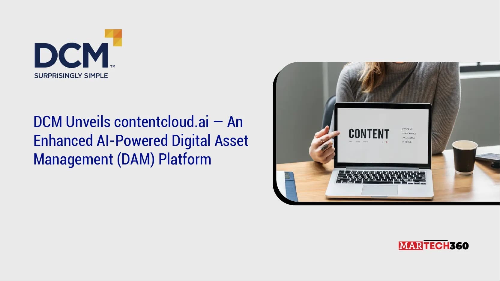 DCM Unveils contentcloud.ai - An Enhanced AI-Powered Digital Asset Management (DAM) Platform