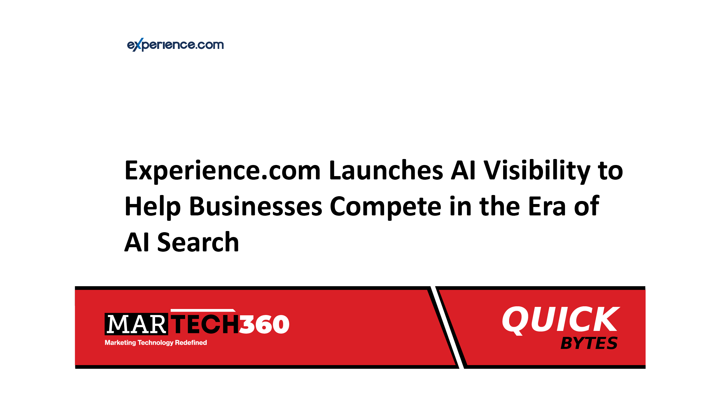 Experience.com Launches AI Visibility to Help Businesses Compete in the Era of AI Search