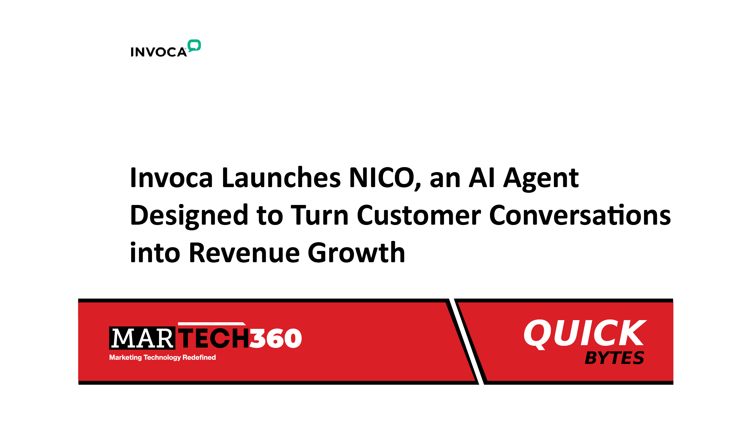 Invoca Launches NICO, an AI Agent Designed to Turn Customer Conversations into Revenue Growth