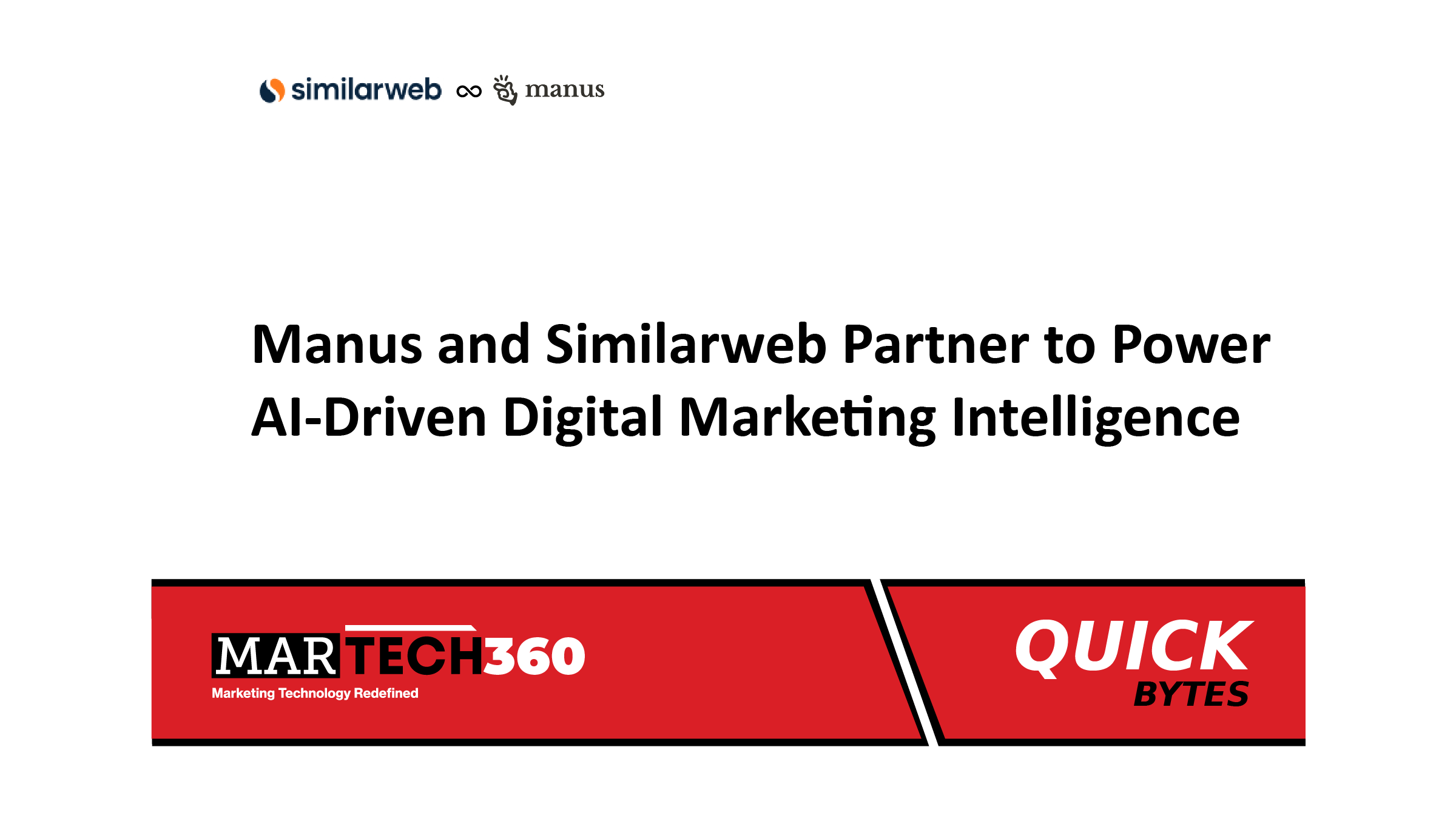 Manus and Similarweb Partner to Power AI-Driven Digital Marketing Intelligence