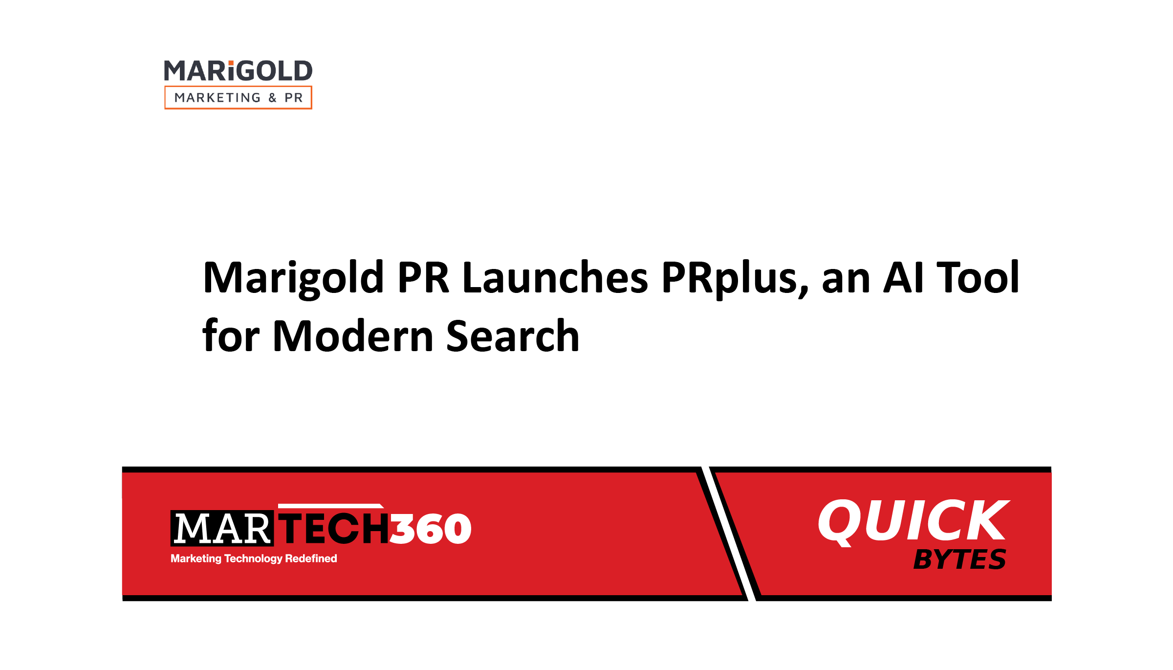 Marigold PR Launches PRplus, an AI Tool for Modern Search