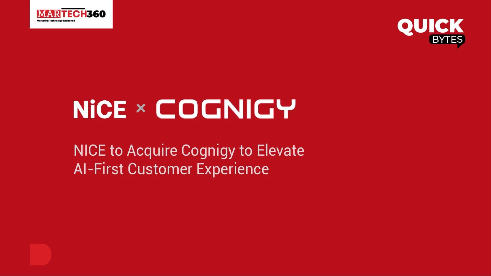NICE to Acquire Cognigy to Elevate AI‑First Customer Experience
