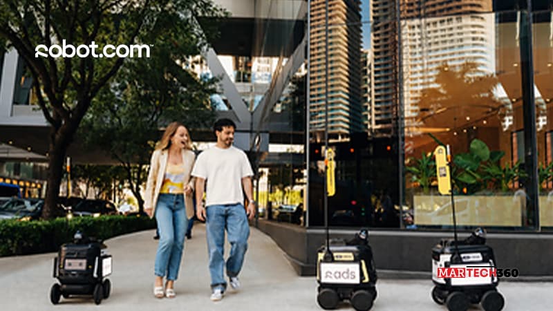 Robot.com Launches R-ads, Redefining Out-of-Home Advertising With Its Autonomous Robot Media Network