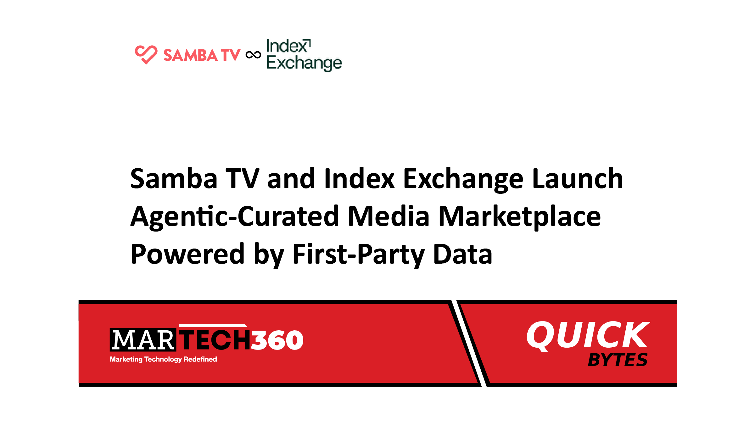 Samba TV and Index Exchange Launch Agentic-Curated Media Marketplace Powered by First-Party Data