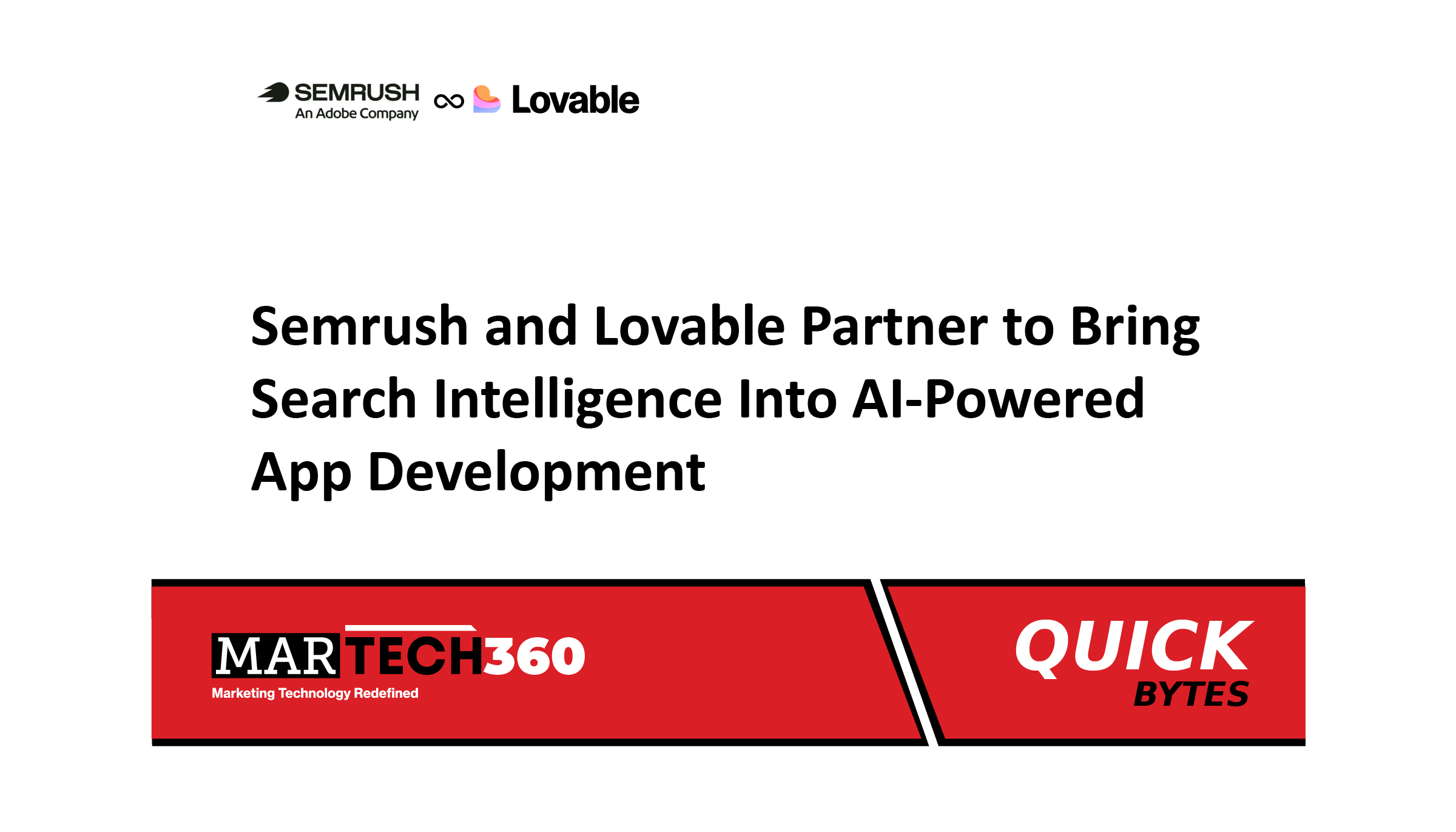 Semrush and Lovable Partner to Bring Search Intelligence Into AI-Powered App Development