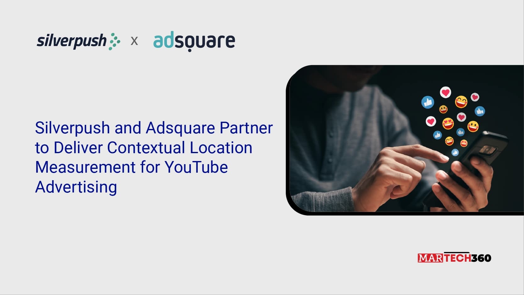 Silverpush and Adsquare Partner to Deliver Contextual Location Measurement for YouTube Advertising