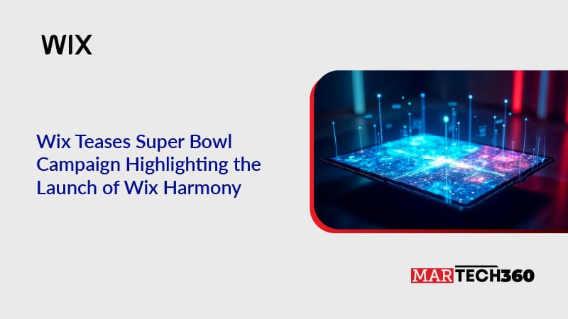 Wix Teases Super Bowl Campaign Highlighting the Launch of Wix Harmony