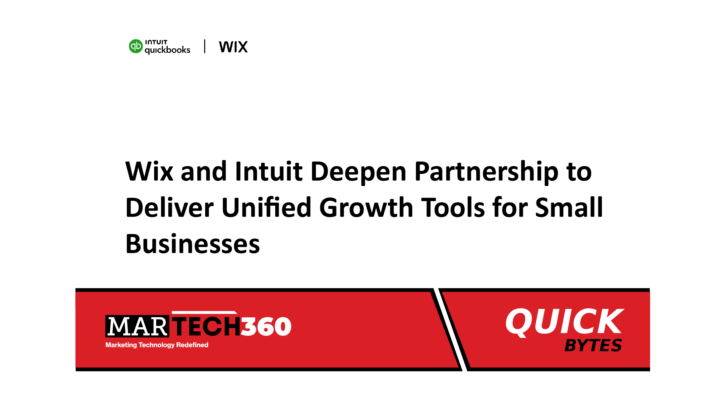 Wix and Intuit Deepen Partnership to Deliver Unified Growth Tools for Small Businesses