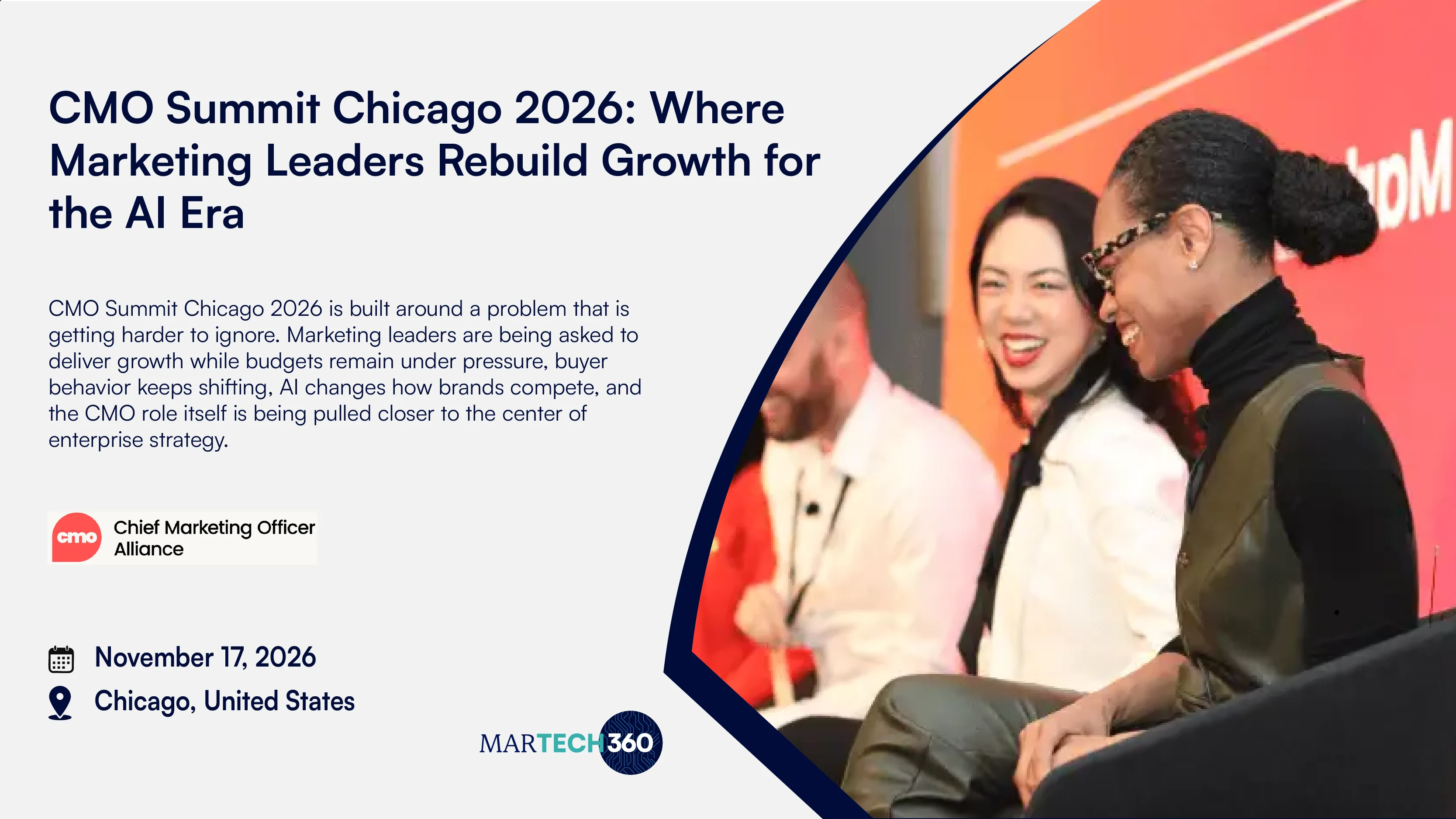 CMO Summit Chicago 2026: Where Marketing Leaders Rebuild Growth for the AI Era